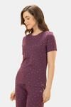 Amante Scoop Neck Sleep Tee - Moonlite Print — thumbnail 2